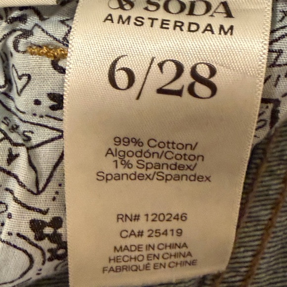 Scotch & Soda High Rise Indigo Jeans - Picture 14 of 15